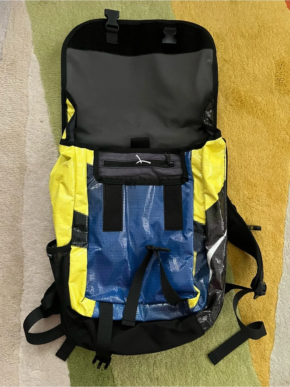 Rareform Yellow & Blue Backpack